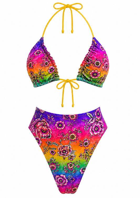 BLOSSOM - COLORFUL FLORAL BIKINI