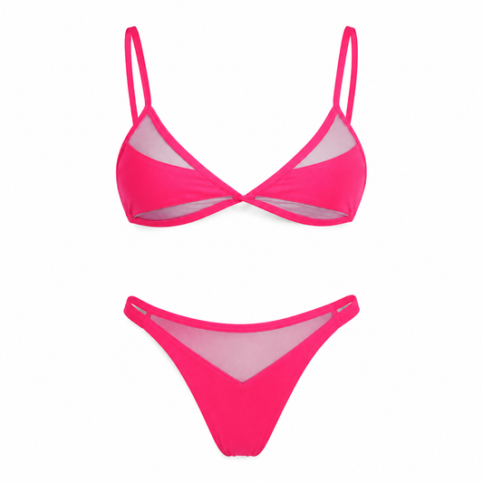 THE POOL PARTY PINK BIKINI